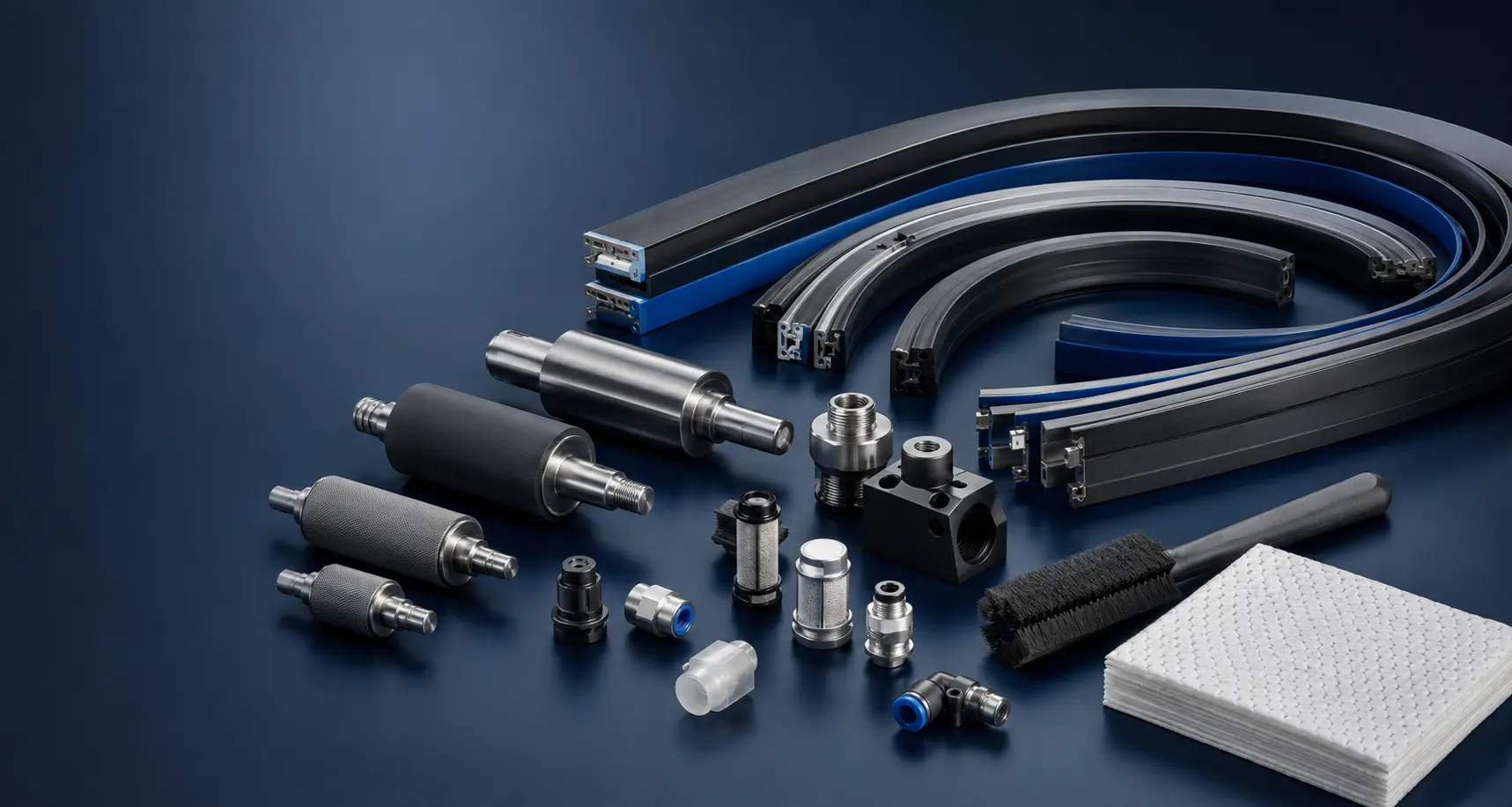 Printing and flexible-packaging press consumables